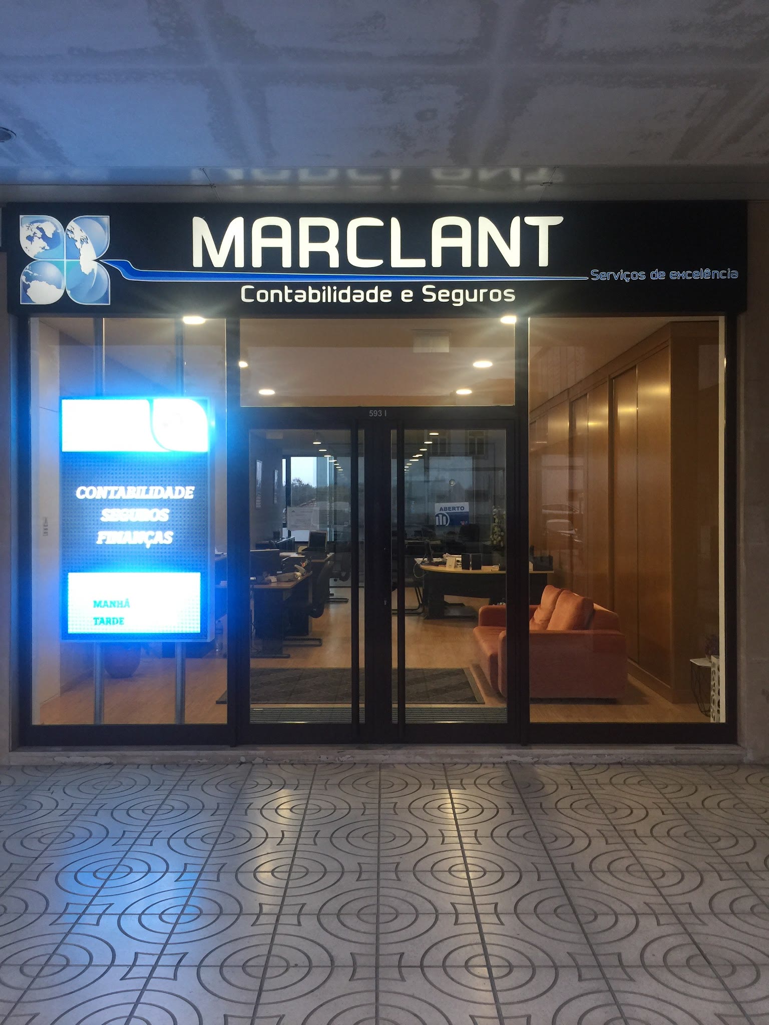 Escritório da Marclant — Contabilidade em Pedroso, Vila Nova de Gaia